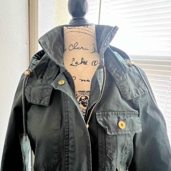 JCREW Womand Green Dark Jacket - Picture 15 of 16